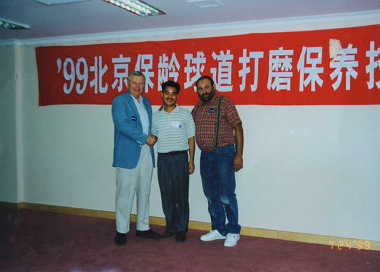 99 Beijing Bowling Lane Resurfacing Training Class